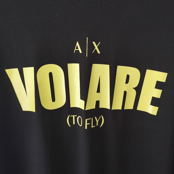 Armani Exchange A|X REGULAR-FIT COTTON TEE - NWT (M) - Picture 3 of 11